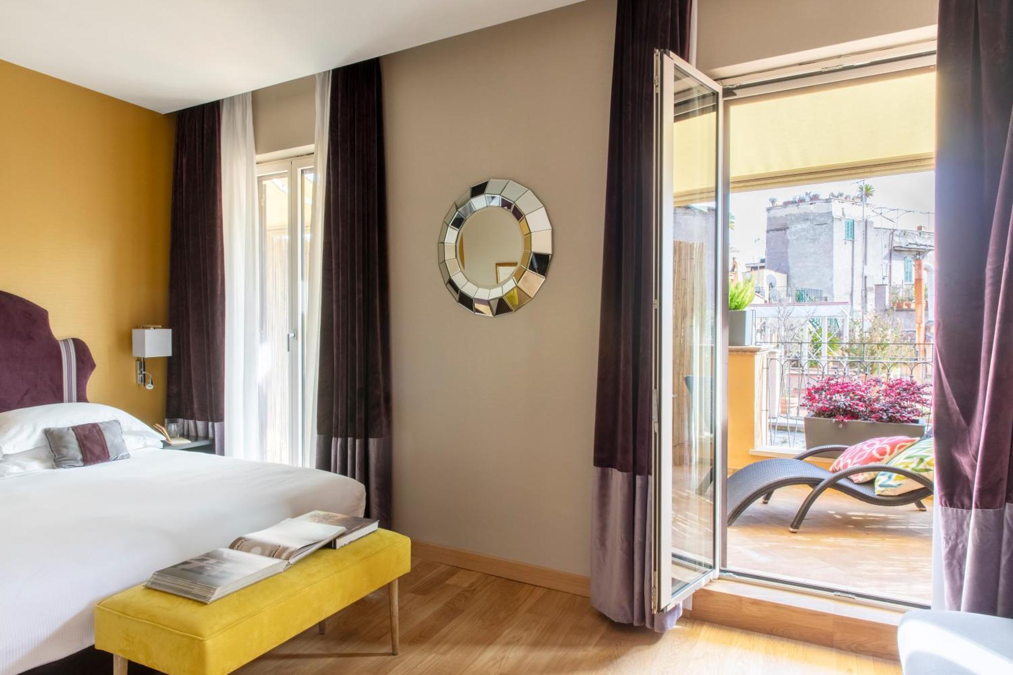 Hotel Adriano Rooftop Róma Kültér fotó